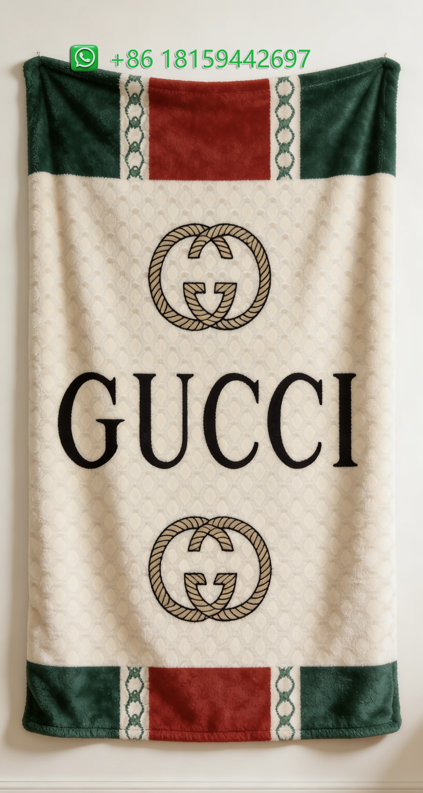 Gucci Throw Blankets